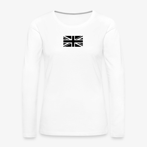 Union Jack - UK Great Britain Tactical Flag - Långärmad premium-T-shirt dam