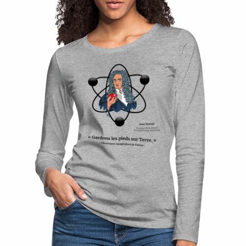 Isaac Newton Gravitation universelle - T-shirt manches longues Premium Femme