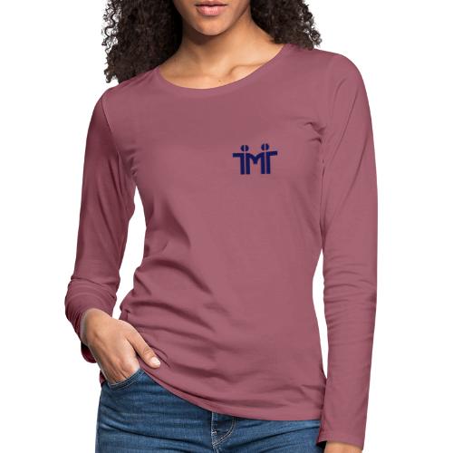 TMT logo beeldmerk - Vrouwen Premium shirt met lange mouwen