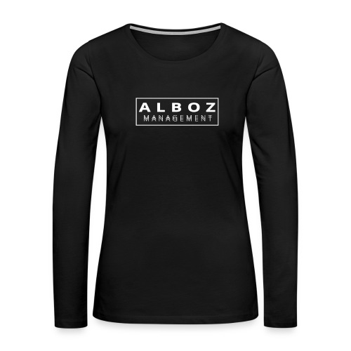 AlbozManegement - Långärmad premium-T-shirt dam