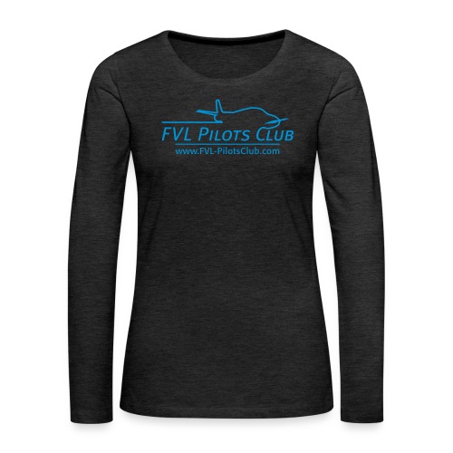 FVL-PilotsClub Logo - Frauen Premium Langarmshirt