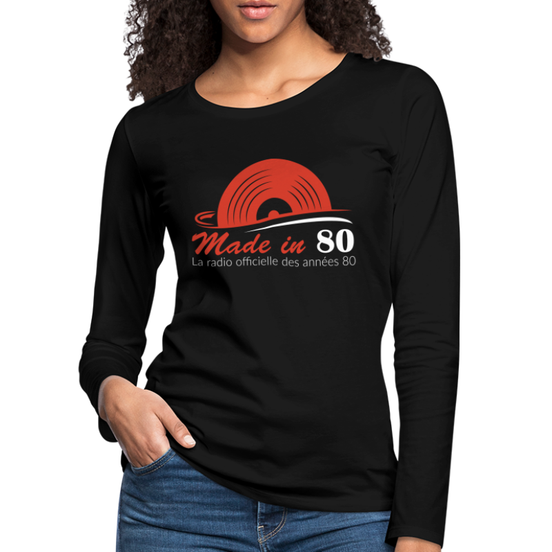 Made in 80 - T-shirt manches longues Premium Femme