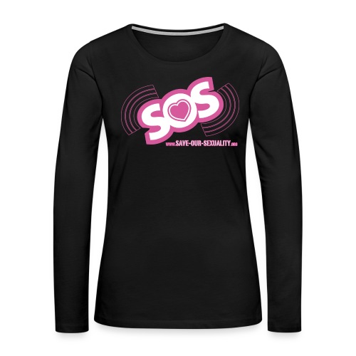 SOS - Frauen Premium Langarmshirt