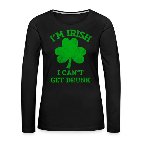 St. Patrick's Day Irischer Feiertag - Frauen Premium Langarmshirt