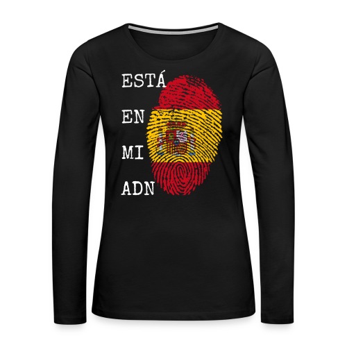 Es ist in meiner DNA Spanien Geschenk - Frauen Premium Langarmshirt