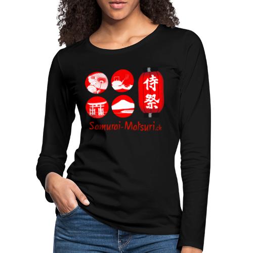 Samurai Matsuri Festival - Frauen Premium Langarmshirt