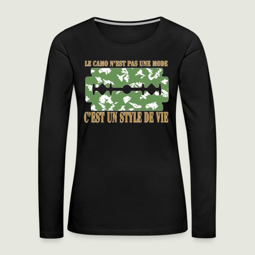 camolife3 - T-shirt manches longues Premium Femme