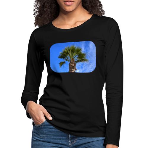 Un palmier à Toulon - T-shirt manches longues Premium Femme