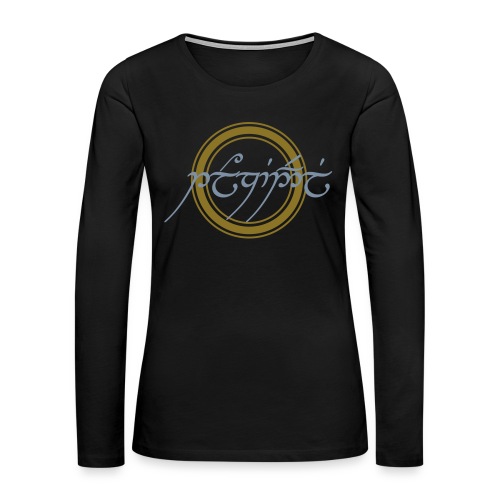 Tolkiendil en tengwar - T-shirt manches longues Premium Femme