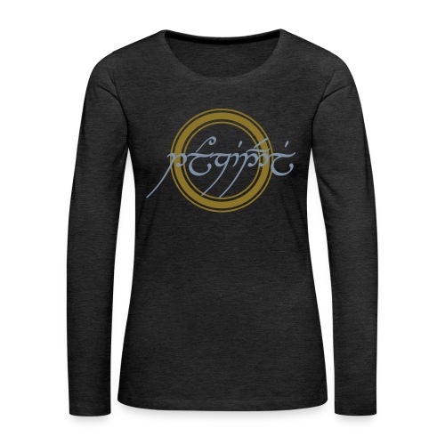 Tolkiendil en tengwar - T-shirt manches longues Premium Femme