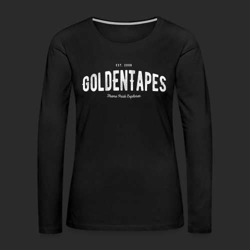 goldentapes vintage logo - Frauen Premium Langarmshirt