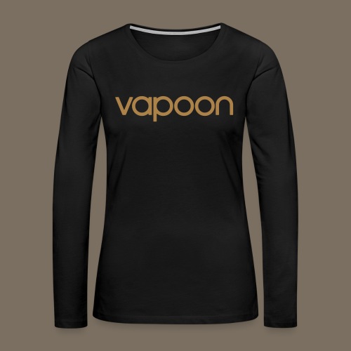 Vapoon Logo simpel 01 - Frauen Premium Langarmshirt