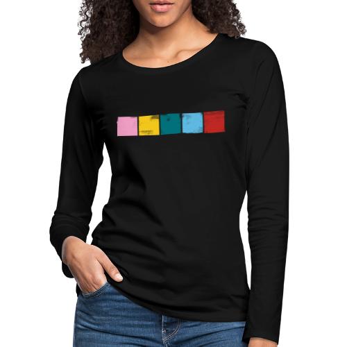 Stabil Farben ohne Logo - Frauen Premium Langarmshirt