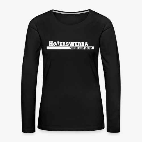 Logo Hoierswerda transparent - Frauen Premium Langarmshirt