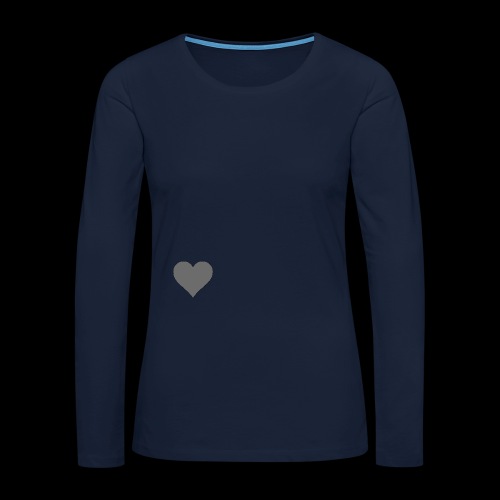 hearth design tee - Dame premium T-shirt med lange ærmer