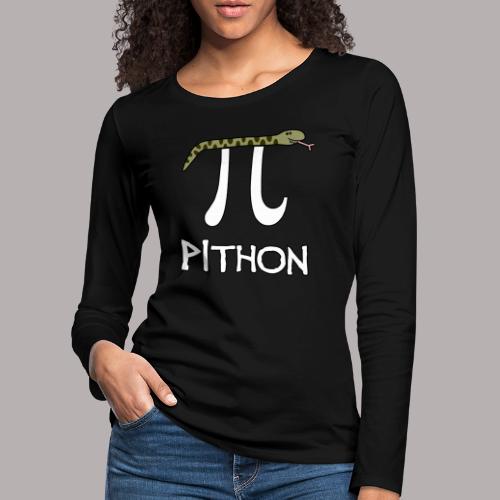 Pithon - Frauen Premium Langarmshirt