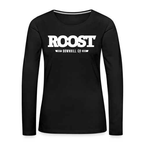 Roost Celebrator Black - Women's Premium Longsleeve Shirt