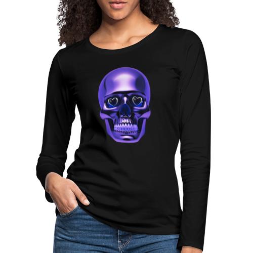 Dia de los Muortos - Kuolleiden päivä - Naisten premium pitkähihainen t-paita