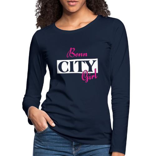 Bonn City Girl Städtenamen Outfit - Frauen Premium Langarmshirt