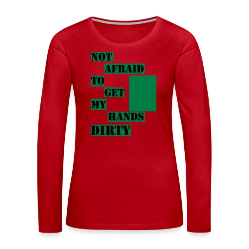 NOT AFRAID - Tanktop - Långärmad premium-T-shirt dam
