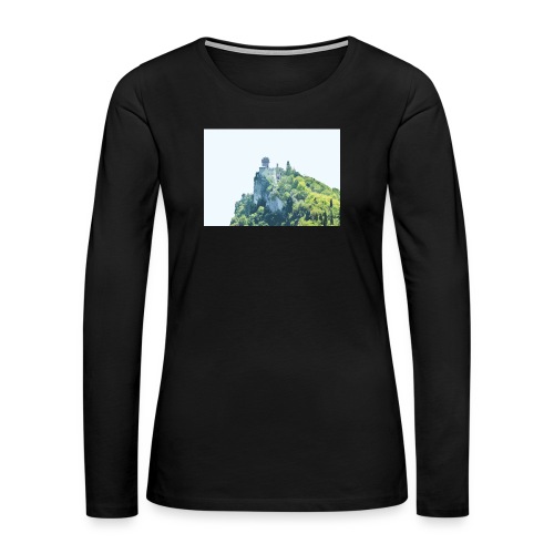 Castle on the hill - Vrouwen Premium shirt met lange mouwen