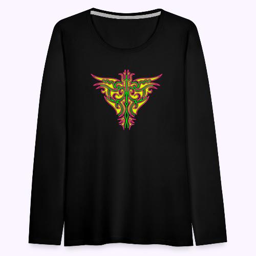 Maori Firebird - Koszulka damska Premium z długim rękawem