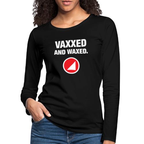 VAXXED - Camiseta de manga larga premium mujer