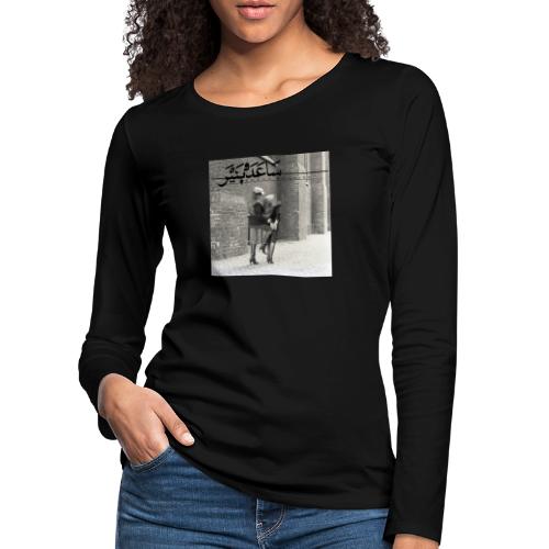 Poster Saada Bonaire - the handcuffs - Quadrat B - Frauen Premium Langarmshirt