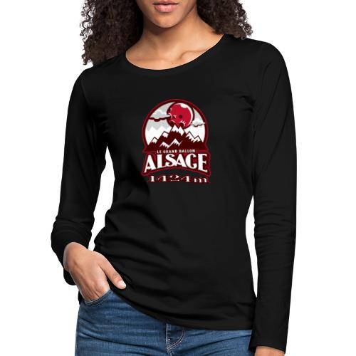 Alsace Le Grand Ballon 1424 - T-shirt manches longues Premium Femme