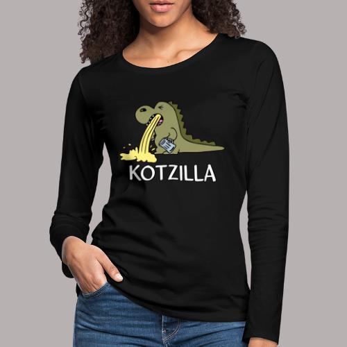 Kotzilla - Frauen Premium Langarmshirt