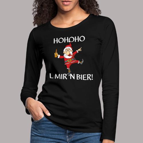 Hohoho - Frauen Premium Langarmshirt