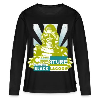 Universal Monsters Creature From Black Lagoon - Women's Premium Organic Long Sleeve Shirt - black - Front - Julia (174cm)