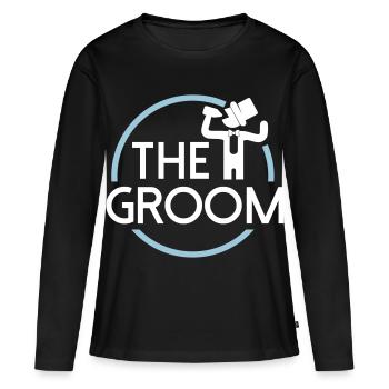 Groom - Women's Premium Organic Long Sleeve Shirt - black - Front - Julia (174cm)
