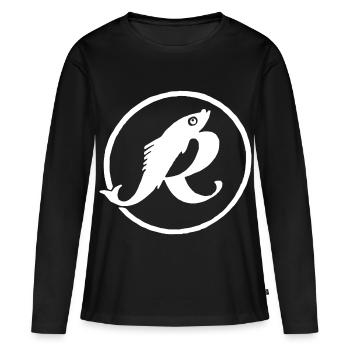 Rostock Fish Combine - Women's Premium Organic Long Sleeve Shirt - black - Front - Julia (174cm)