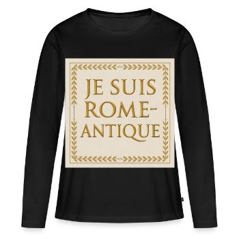 I Am Ancient Rome - Women's Premium Organic Long Sleeve Shirt - black - Front - Julia (174cm)