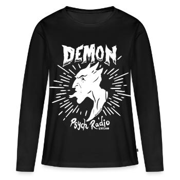 Demon Psych Radio - Women's Premium Organic Long Sleeve Shirt - black - Front - Julia (174cm)