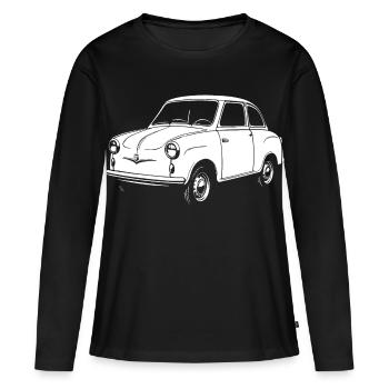 Cult ball on wheels - Women's Premium Organic Long Sleeve Shirt - black - Front - Julia (174cm)