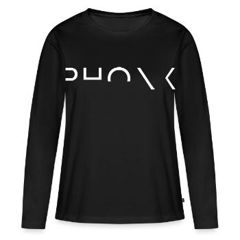 Phonk Music Culture Underground - T-shirt manches longues Premium bio Femme - noir - Devant - Julia (174cm)