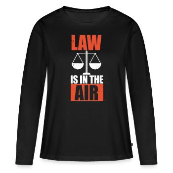 Avocat juriste avocat avocat - T-shirt manches longues Premium bio Femme - noir - Devant - Julia (174cm)