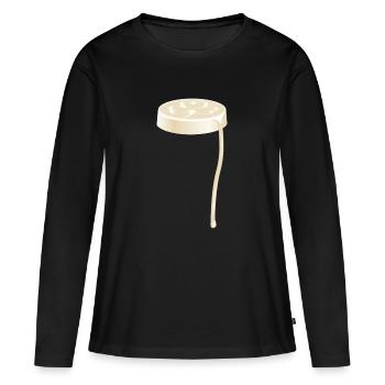 Irish Stout Beer - Women's Premium Organic Long Sleeve Shirt - black - Front - Julia (174cm)