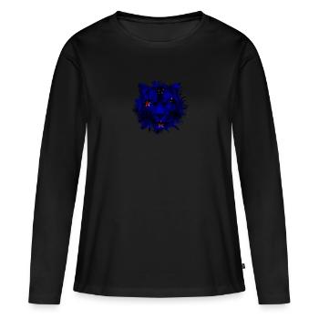 New Zealand - Women's Premium Organic Long Sleeve Shirt - black - Front - Julia (174cm)