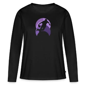 Bowling Bowling Skittles - Women's Premium Organic Long Sleeve Shirt - black - Front - Julia (174cm)