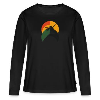 Gymnastics Gymnastics Training Gymnasts - Women's Premium Organic Long Sleeve Shirt - black - Front - Julia (174cm)