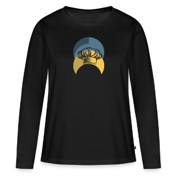 Cooking Hobby Cook Cook - Women's Premium Organic Long Sleeve Shirt - black - Front - Julia (174cm)