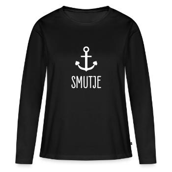 SMUTJE COOK - Équipe de charte de la voile de cuisine - T-shirt manches longues Premium bio Femme - noir - Devant - Julia (174cm)