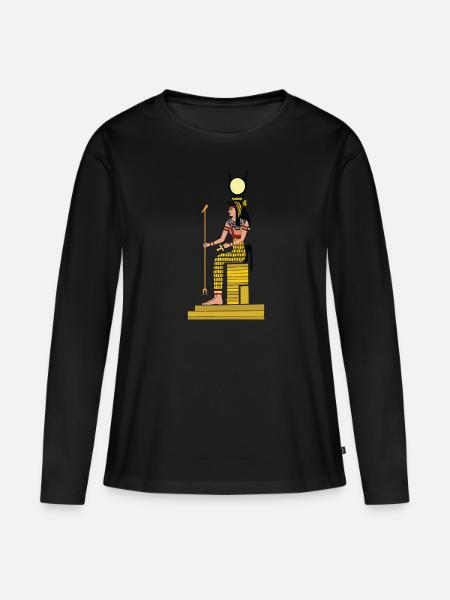 Pharao - Frauen Premium Bio Langarmshirt -