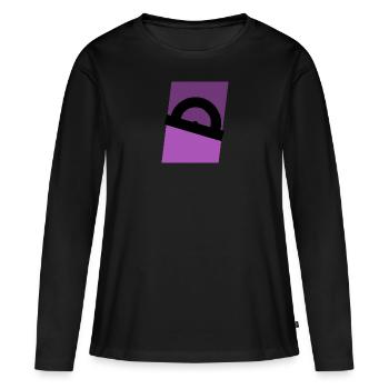 Architecte Architecte de la construction - T-shirt manches longues Premium bio Femme - noir - Devant - Julia (174cm)