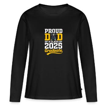 Class of 2025 - Women's Premium Organic Long Sleeve Shirt - black - Front - Julia (174cm)