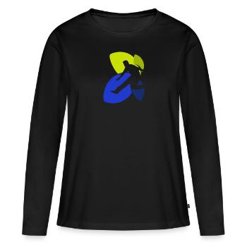 Bowling Bowling Skittles Bowler - Women's Premium Organic Long Sleeve Shirt - black - Front - Julia (174cm)