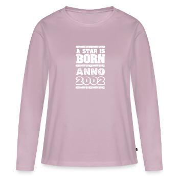2002 - Women's Premium Organic Long Sleeve Shirt - dusky pink - Front - Julia (174cm)
